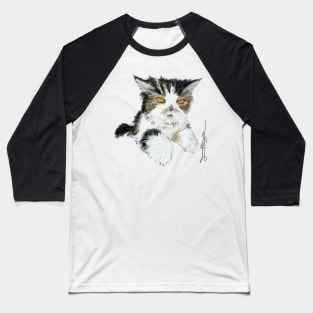 Purrty Persian Baseball T-Shirt